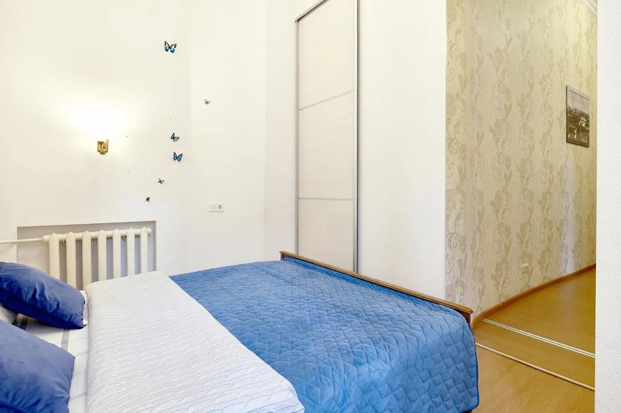 S12-58 Modern Aparthotel With Two 2Bedrooms In Central Kiev - Bessarabska Squere - Gulliver Mall - Olympic Stadium - Palace Of Sports - Saksahanskoho St, 12Б Appartement